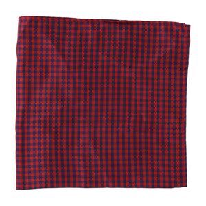 Tags Weekly Mens Illusion Check Pocket Square, NWT